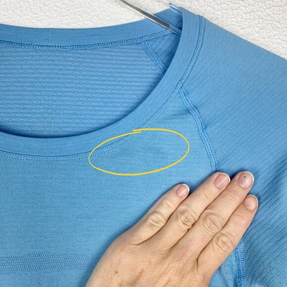 lululemon | Swiftly Tech 2.0 Long Sleeve *Race Length Blue Nile - Picture 6 of 8